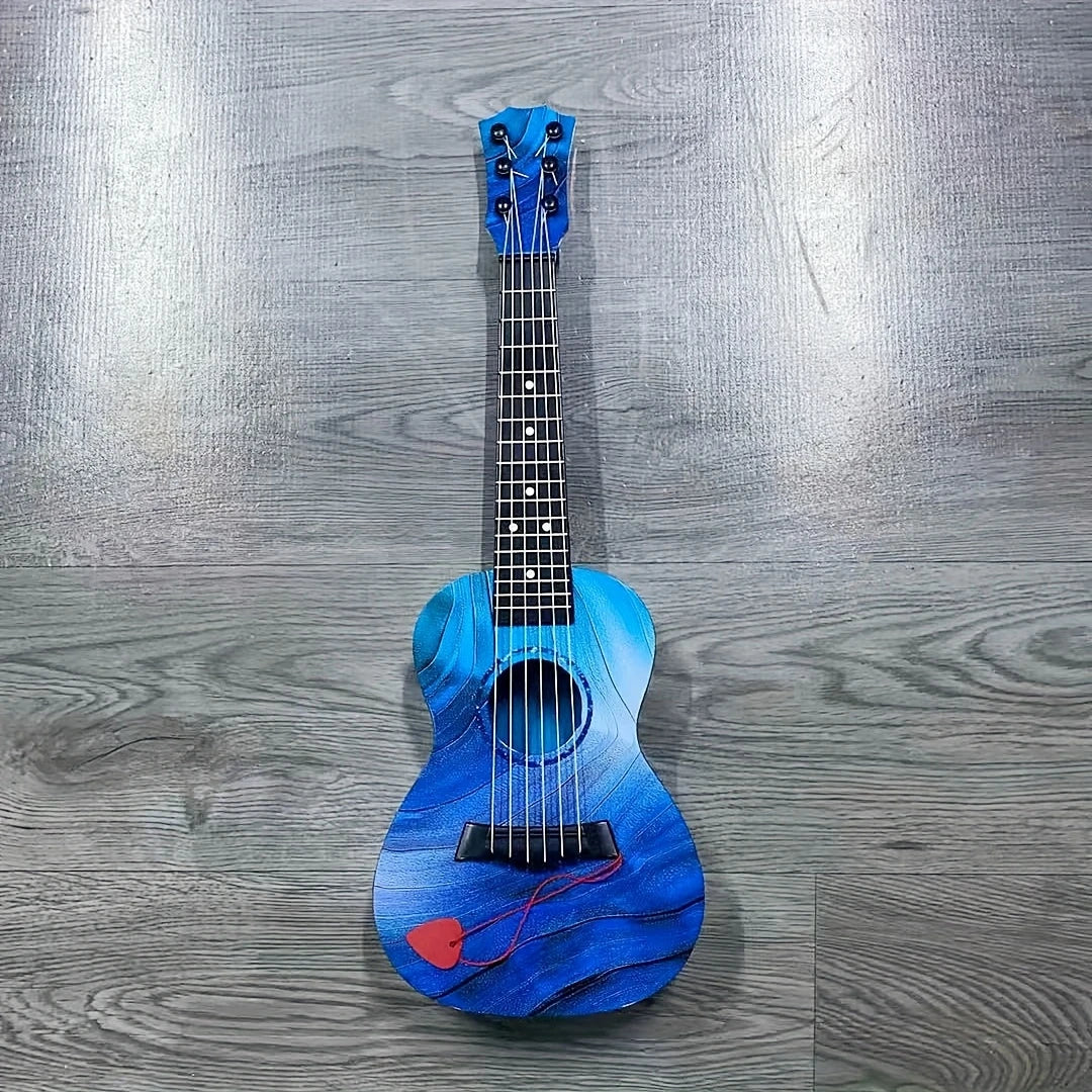 Mini guitare acoustique 6 cordes pour enfants – Idéale pour l’initiation musicale