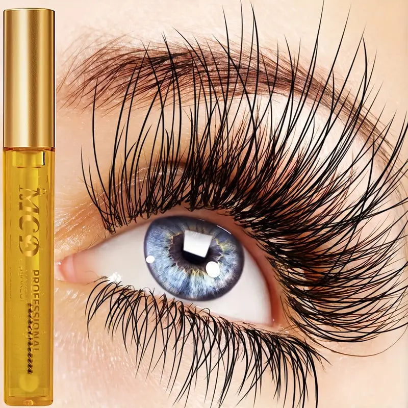 Sérum Soin Cils & Extensions – Nourrit, Protège et Prolonge la Tenue des Faux Cils | Brosse Applicatrice Précise – Fortifiant & Hydratant Regard