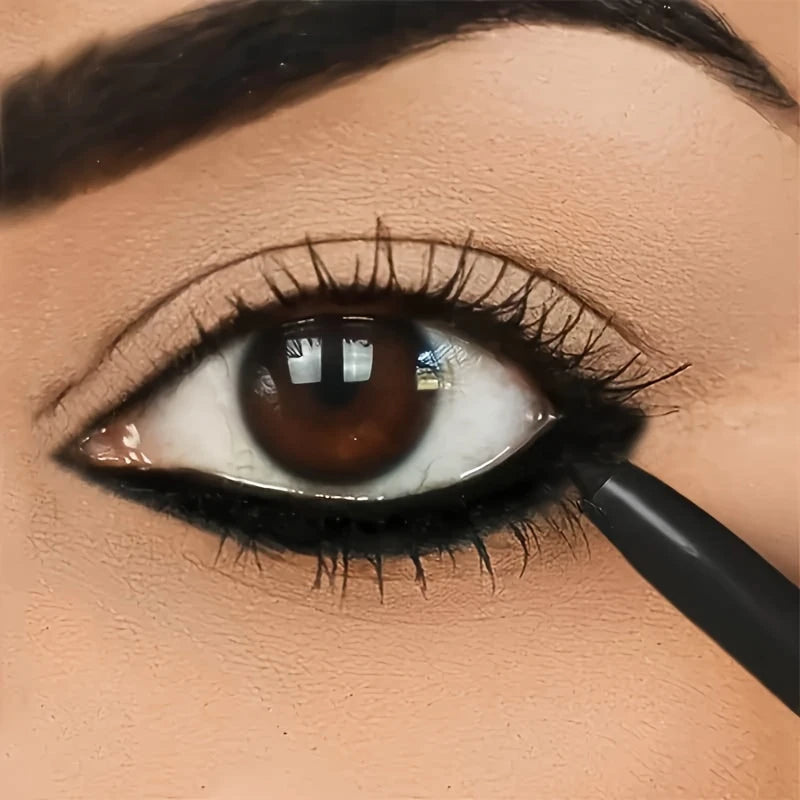 Crayon Eyeliner Noir Retractable PINK 21 – Longue Tenue, Application Précise et Facile