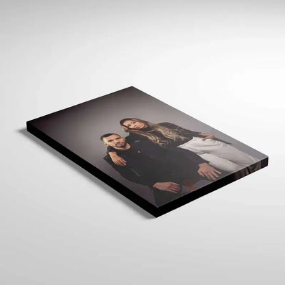 Toile photo personnalisée sur cadre – Portrait imprimé haute qualité pour déco bureau ou murale