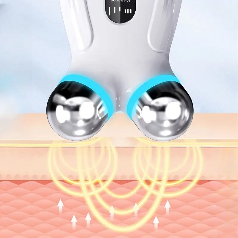 Appareil de Massage Visage Liftant – Soin Anti-Âge par Microcourants pour Raffermir & Tonifier la Peau