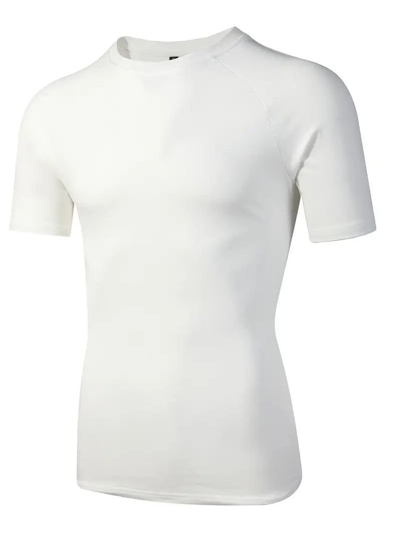Maillot de Corps Gainant Manches Courtes pour homme - Affine la Silhouette & Respirant