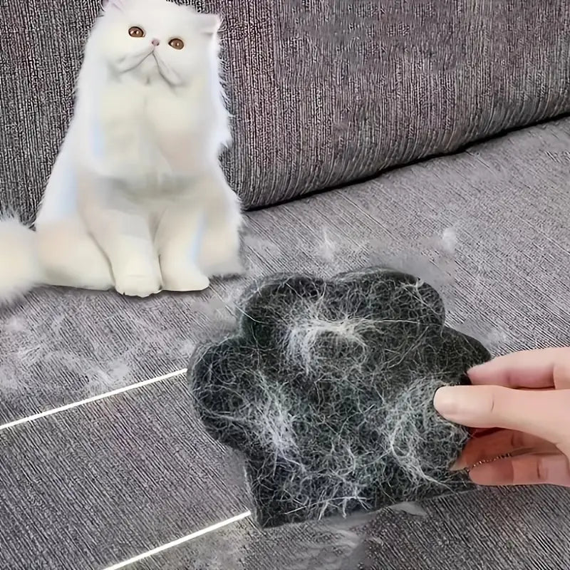 Éponge Attrape-Poils pour Machine à Laver – Anti-Peluches et Poils d’Animaux – Réutilisable et Ultra-Efficace