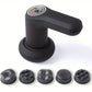 Pistolet de Massage Électrique Rose avec Écran LED – 6 Têtes Interchangeables pour Détente Musculaire et Récupération Sportive