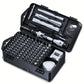 Kit de précision 115 embouts – Coffret tournevis magnétique multifonction pour réparation smartphone, PC, lunettes