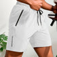 Short de Bain Homme Séchage Rapide avec Poches Zippées – Idéal pour Natation, Plongée et Sports Nautiques