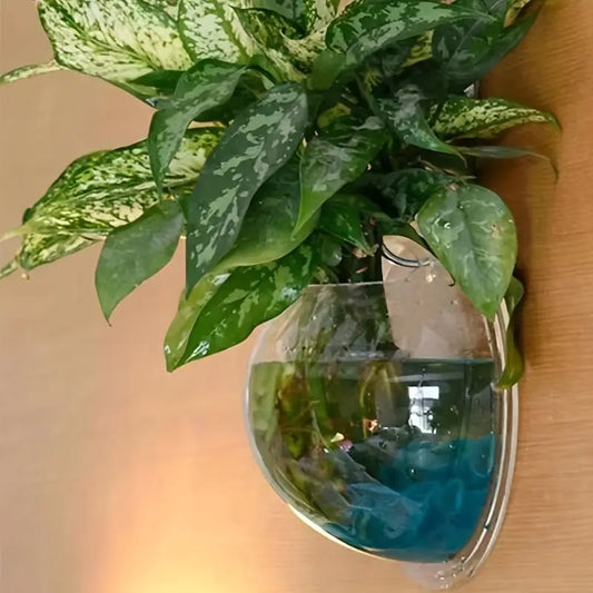Aquarium Mural Transparent en Acrylique – Bocal Décoratif pour Poissons ou Plantes Vertes Intérieur