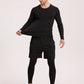 Tee-Shirt Thermique Homme Manches Longues – Sous-vêtement Technique Respirant pour Hiver & Sport