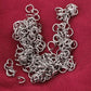 Anneaux de Jonction Métal Argenté – Accessoires de Fabrication de Bijoux DIY, Fermoirs et Chaînes