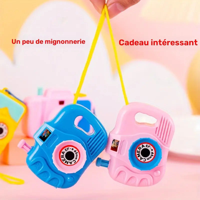 Porte-clés Enfant Appareil Photo Coloré – Jouet Mini Caméra Amusante et Ludique
