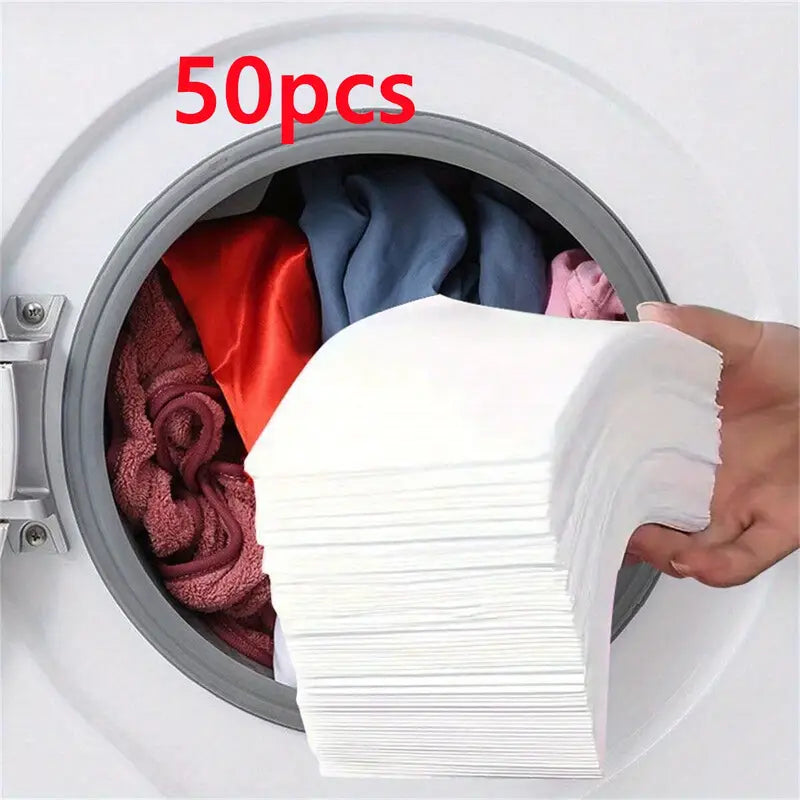 Feuilles anti-transfert de couleur pour machine à laver – Protège-linge et couleurs éclatantes, lot pratique