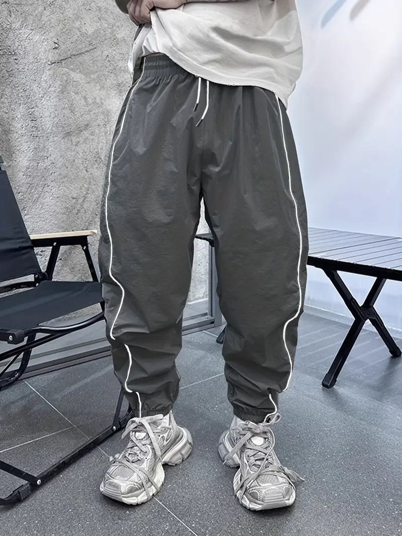 Pantalon de sport homme – Jogging décontracté beige – Confort léger pour entraînement & streetwear