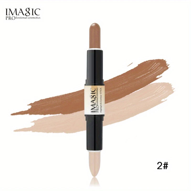 Stick Double Embout Highlighter & Contour – Maquillage Sculptant Zéro Défaut