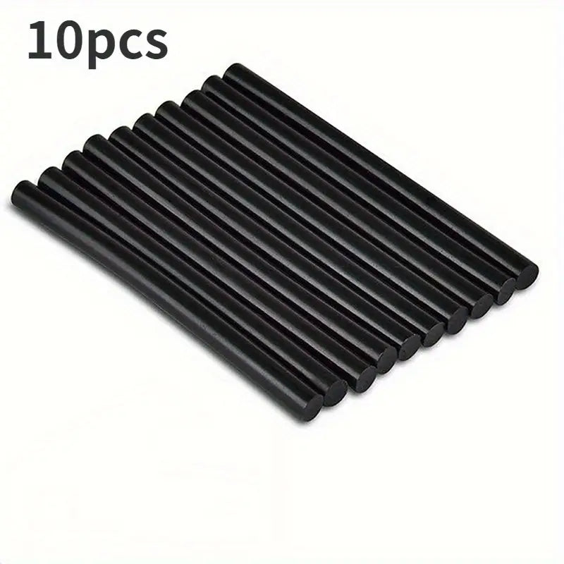Bâtons de Colle Noire à Chaud – Pack de Recharges Universelles Ø11mm pour Pistolet Thermique, Multi-Usages et Haute Adhérence