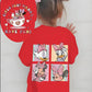 Chemise fille rouge Disney Minnie et Daisy – t-shirt fun et coloré