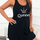 Robe décontractée grande taille pour femmes