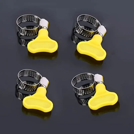 Collier de Serrage Inox à Vis Papillon – Fixation Rapide et Réglable pour Tuyaux et Raccords Industriels