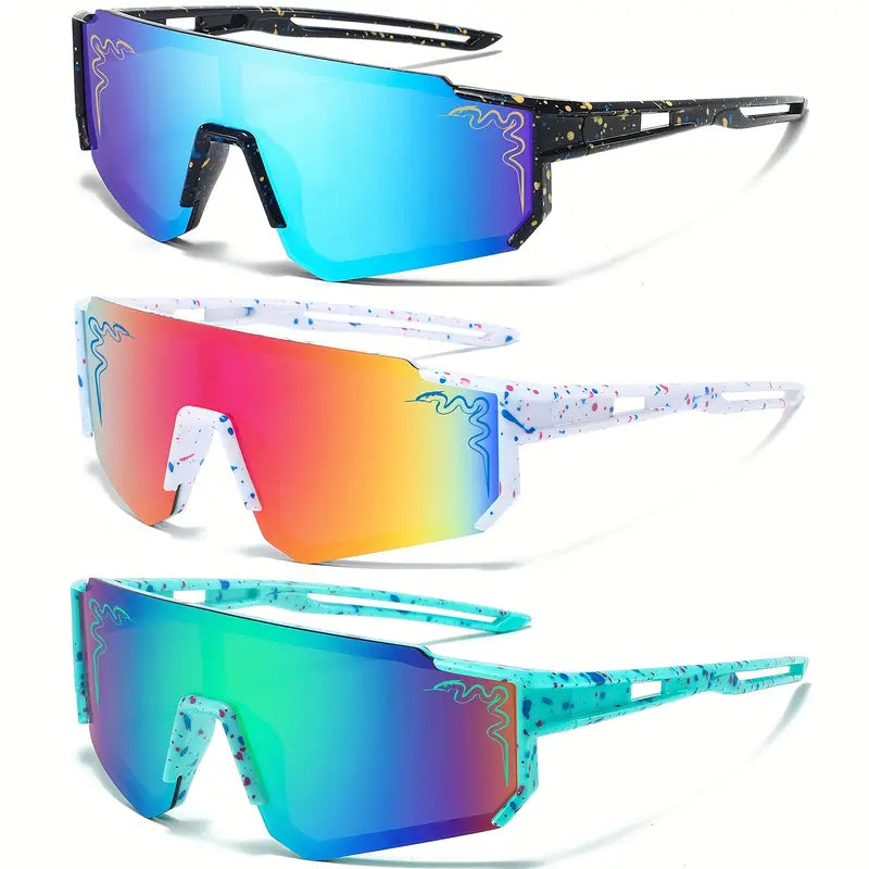 Lunettes de soleil sport enfants colorées – Protection UV400 et style tendance