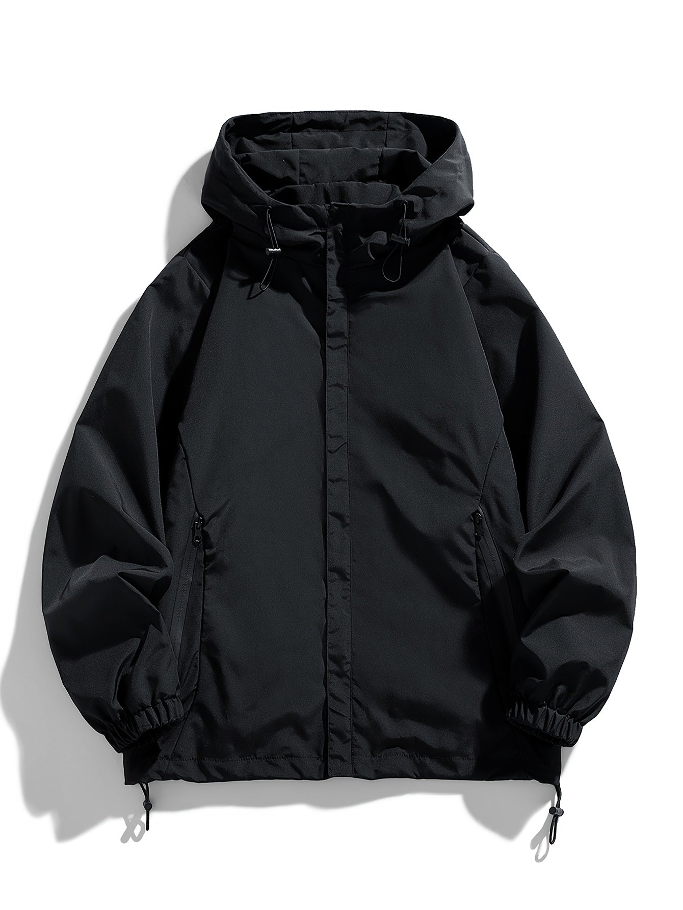 Veste coupe-vent d'extérieur ample pour homme