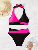 Bikini Femme Taille Haute 2 Pièces