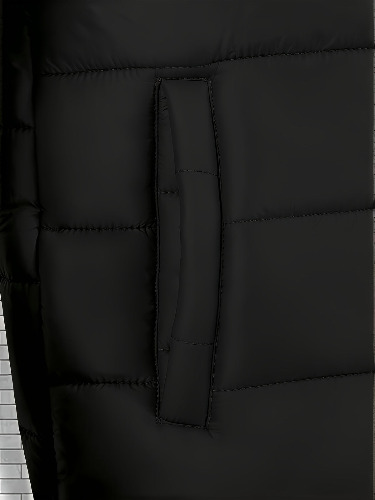 Fat Brother Plus Size Homme Extérieur Coupe-Vent Épaissi Chaud