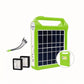 Lampe solaire portable avec panneau intégré – Éclairage LED et alimentation d’appoint idéale pour camping et urgences