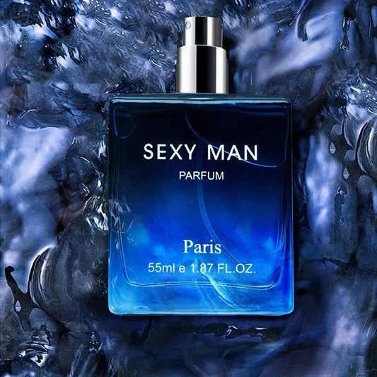 Parfum Homme Sexy Man 55ml – Eau de Parfum Élégante & Intense, Made in Paris