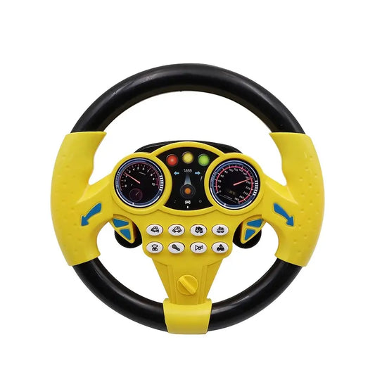 Volant de Conduite Électronique pour Enfants – Jouet Interactif avec Sons et Lumières pour Jeu de Rôle