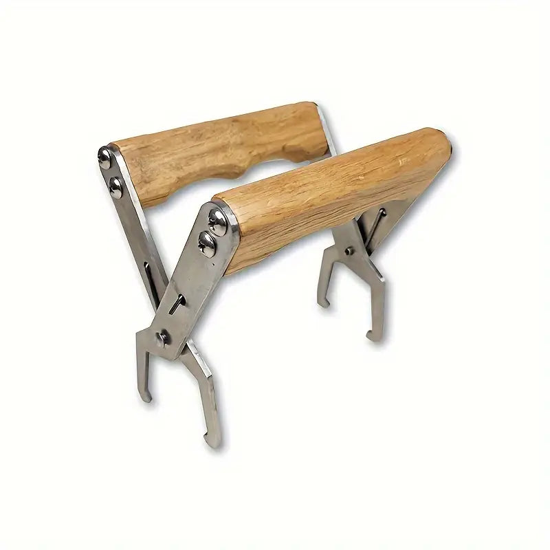 Pince Léve-Cadre Apiculture en Bois – Outil Pratique pour Manipulation Facile des Cadres de Ruche