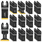 Lot de Lames de Scie Oscillante Multifonction – Lames de Remplacement pour Bois et Métal, Compatibles Outil Multifonctions