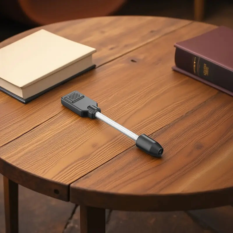 Caméra de Surveillance Flexible USB HD – Mini Caméra Espion avec Col de Cygne Ajustable et Enregistrement Audio/Vidéo