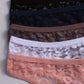 Lot de Strings Sexy Femme en Dentelle Transparente – Lingerie Fine Confortable, Motif Léopard Discret