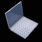 Boîte de Rangement Transparentes 28 Cases – Organiseur Plastique pour Perles, Strass et Petits Accessoires de Bijoux