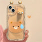Coque de Téléphone Transparente avec Personnages Mignons – Protection iPhone avec Design Animé