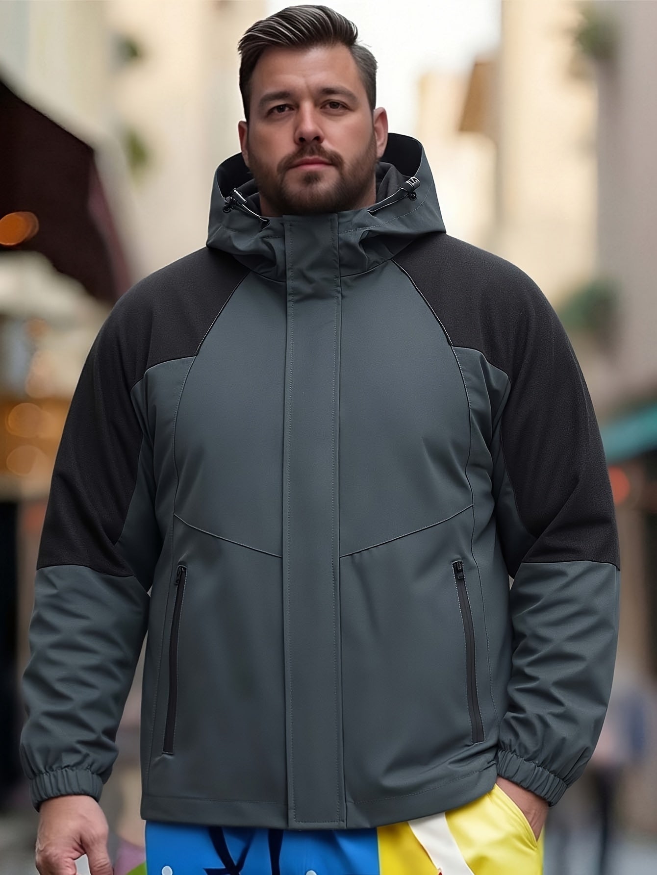 Nouveau haut de printemps/automne grande taille pour homme