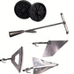 Butteur de Jardin Multifonction à Roues  Outil de Binage, Sarclage et Labour avec Lames Interchangeables