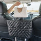 Organisateur de Voiture en Cuir – Filet de Rangement entre Sièges pour Sac à Main et Accessoires