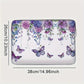 Mallette pour ordinateur portable motif papillons Housse élégante et fleurie pour PC 13 à 15 pouces