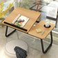 Table de Lit pour Ordinateur Portable, coloris Noyer