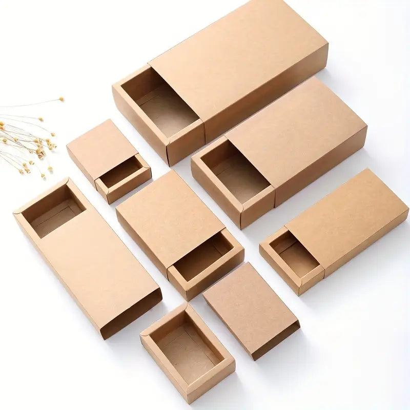 Boîtes Cadeaux Coulissantes en Carton Rigide – Emballage Élégant pour Produits, Bijoux ou Petits Cadeaux