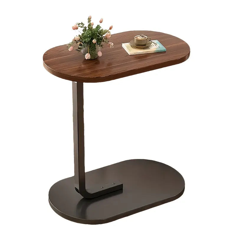 Table d'Appoint en Bois Design – Petite Table de Bureau ou Tablette Latérale pour Salon et Chambre