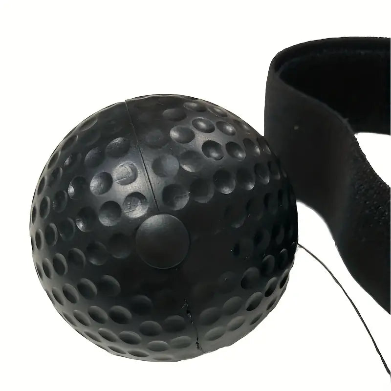 Balle de réflexe avec bandeau – Accessoire d’entraînement boxe, MMA et fitness pour améliorer vitesse et coordination