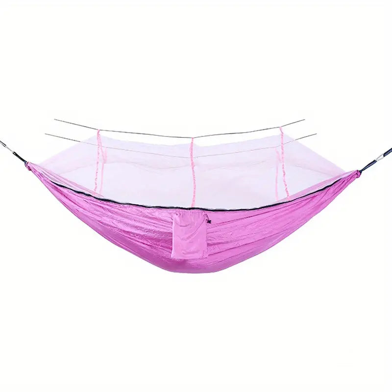 Hamac de camping avec moustiquaire intégrée – Ultraléger, portable et résistant pour randonnée et bivouac