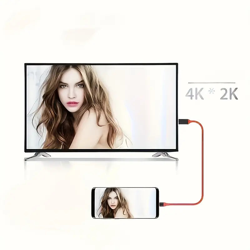 Câble Adaptateur USB-C vers HDMI – Hubs et Adaptateurs, Transmission Vidéo 4K Ultra HD