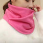 Cache-cou polaire chaud rouge – Couvre visage hiver unisexe pour protection contre le froid
