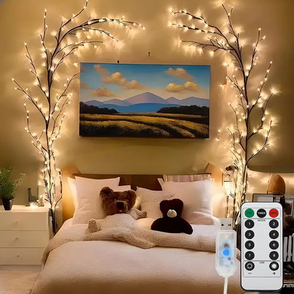 Guirlande LED USB avec Télécommande – Lumière Décorative Murale pour Chambre, Fêtes et Ambiance Cocooning