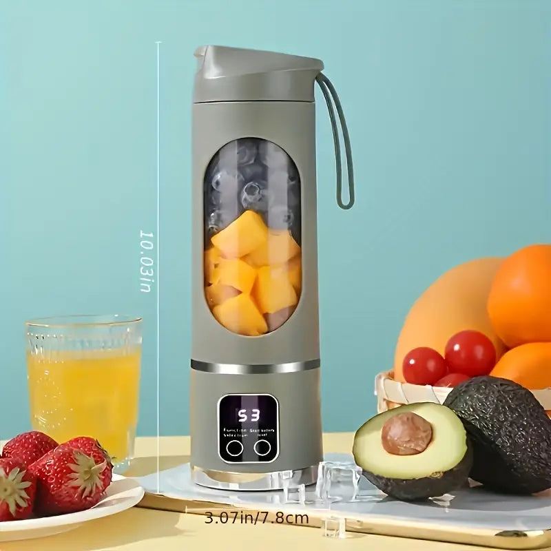 Blender Portable Intelligent USB – Mixeur de Fruits Rechargeable pour Smoothies, Jus Détox et Boissons Énergétiques