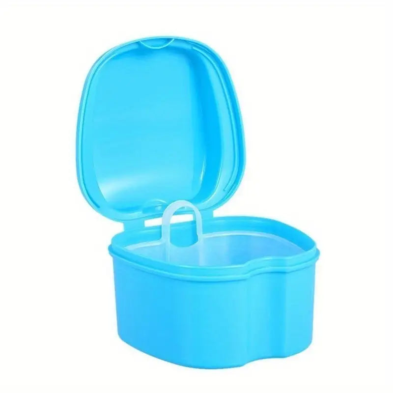 Boîte de Rangement pour Prothèses Dentaires – Étui Hygiénique avec Égouttoir Intégré