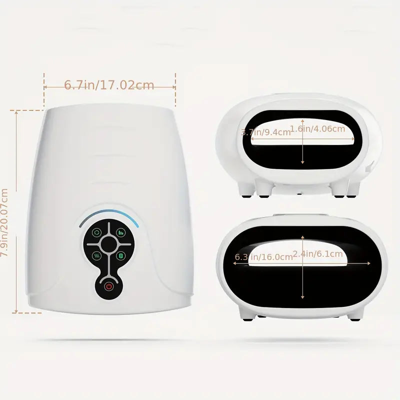 Masseur Électrique pour Mains avec Chaleur – Appareil de Compression et Relaxation, Soulagement Arthrose et Douleurs Articulaires