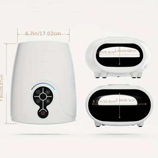 Masseur Électrique pour Mains avec Chaleur – Appareil de Compression et Relaxation, Soulagement Arthrose et Douleurs Articulaires